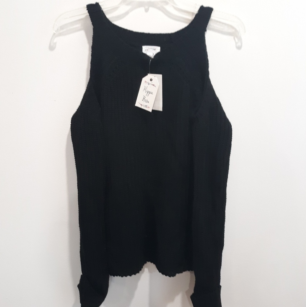 Hippie Rose black sweater